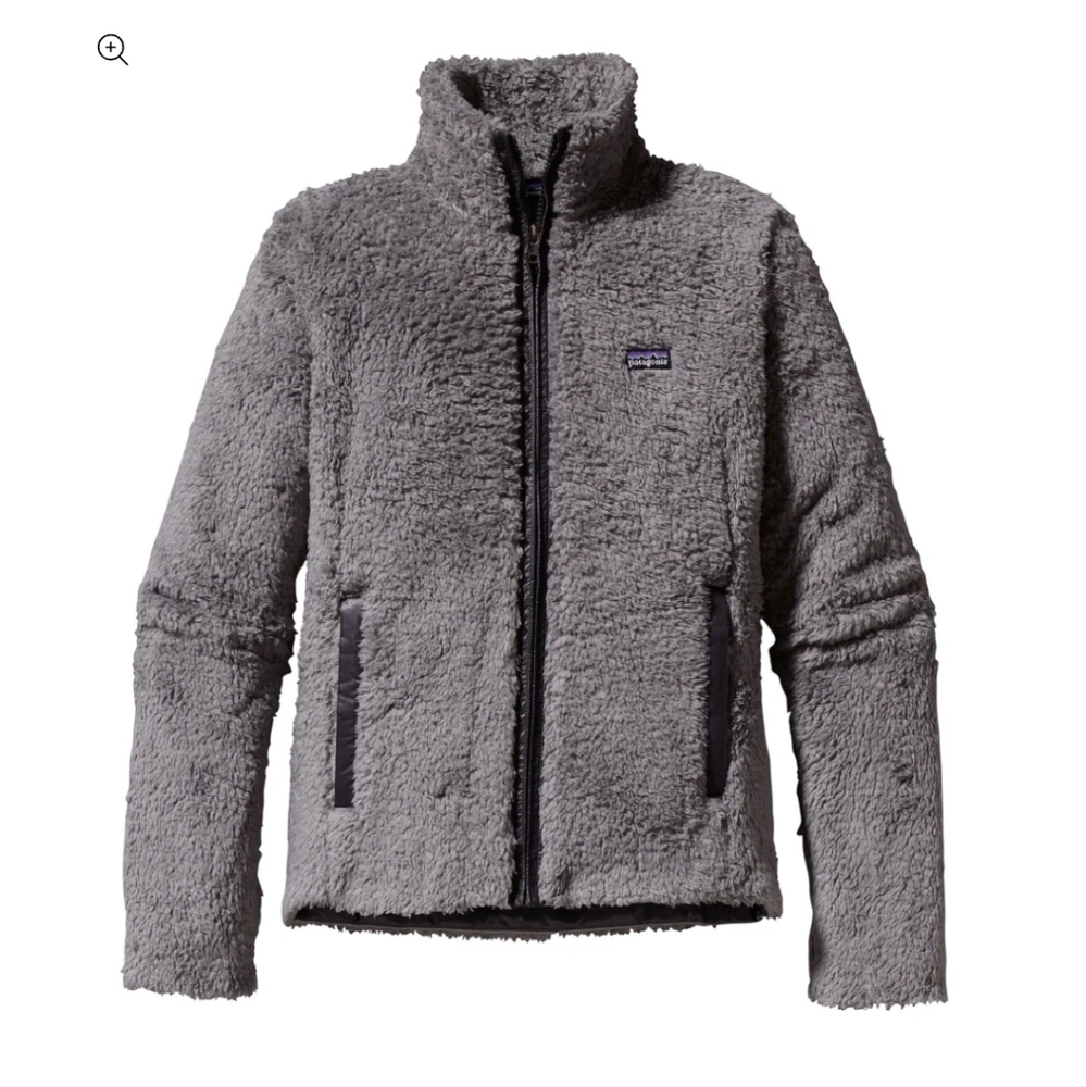 Patagonia Worn Wear Gray Fleece Zip Up Jacket Women’s XS